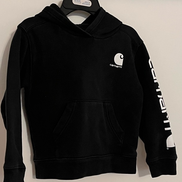 Carhartt Kids Black Sweatshirt with Logo - Picture 1 of 5